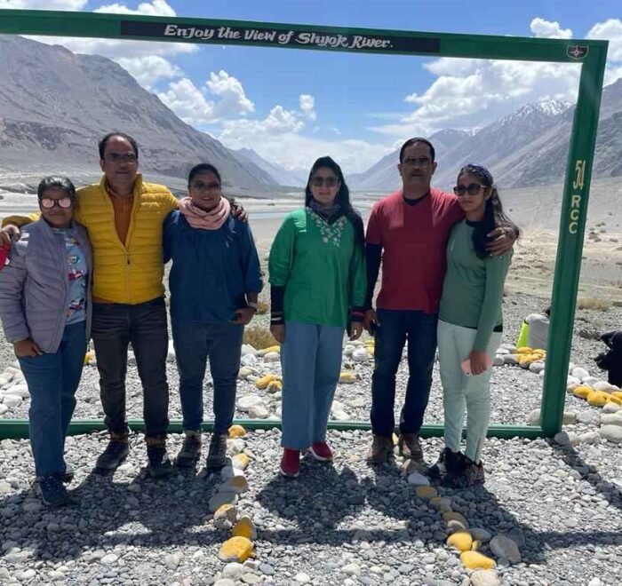 Scenic journey from Nubra Valley to Pangong Lake