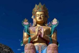 Serene Beauty of Diskit Monastery