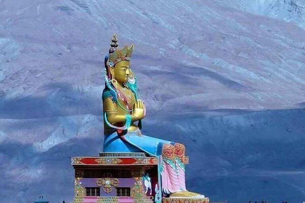 Diskit Monastery Buddha Statue