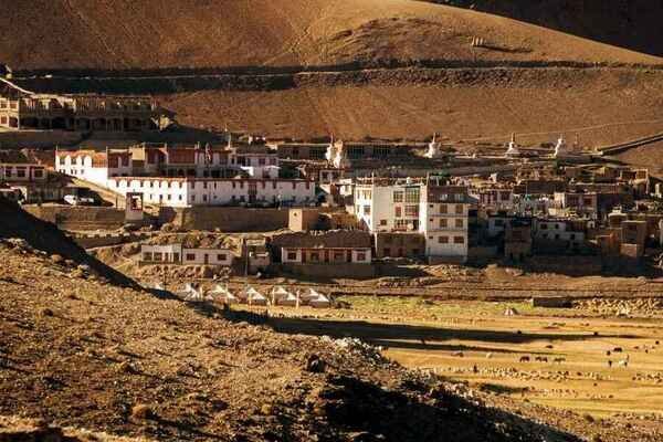 Karzok Village near Tso Moriri
