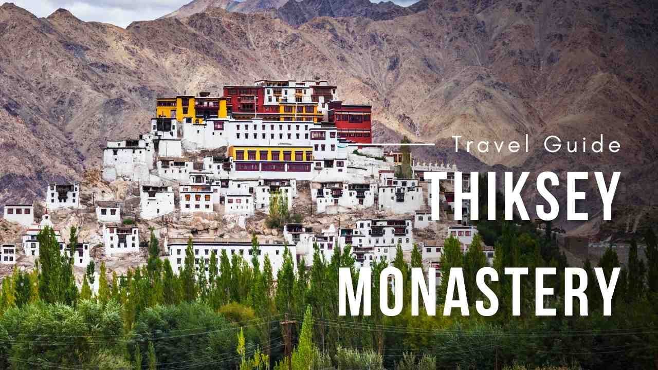 Thiksey Monastery Exteriro View