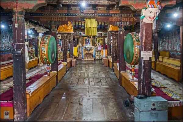 Thiksey Monastery ladakh Assembly Hall